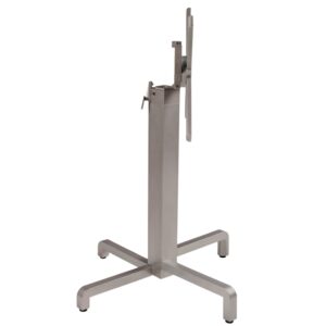 Nardi &Scaron;edohněd&aacute; hlin&iacute;kov&aacute; stolov&aacute; skl&aacute;pěc&iacute; podnož Ibisco 72 cm