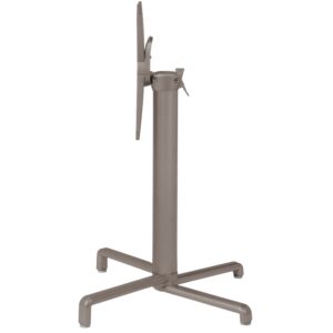 Nardi &Scaron;edohněd&aacute; hlin&iacute;kov&aacute; stolov&aacute; skl&aacute;pěc&iacute; podnož Scudo 72 cm