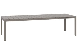 Nardi &Scaron;edohněd&yacute; rozkl&aacute;dac&iacute; zahradn&iacute; stůl Rio 210/280 x 100 cm