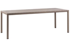 Nardi Světle hněd&yacute; plastov&yacute; rozkl&aacute;dac&iacute; zahradn&iacute; stůl Tevere 211/275 x 100 cm