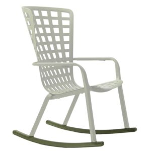 Nardi Zelen&aacute; plastov&aacute; houpac&iacute; podnož ke křeslu Folio