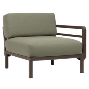 Nardi Zelen&yacute; zahradn&iacute; koncov&yacute; modul Maximo s hnědou podnož&iacute;