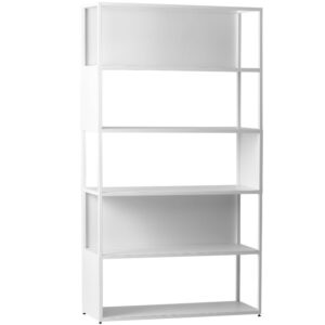 Nordic Design B&iacute;l&yacute; kovov&yacute; reg&aacute;l Hypper II 100 x 180 cm