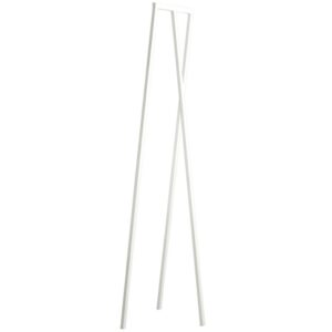 Nordic Design B&iacute;l&yacute; kovov&yacute; stojac&iacute; vě&scaron;&aacute;k Yako 173 x 50 cm