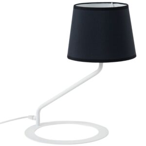 Nordic Design Čern&aacute; kovov&aacute; stoln&iacute; lampa Shadow
