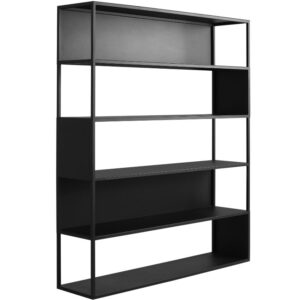 Nordic Design Čern&yacute; kovov&yacute; reg&aacute;l Hypper II 150 x 180 cm