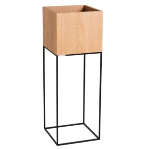 Nordic Design Dřevěn&yacute; květin&aacute;č Almus III. 35 x 35 cm