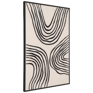 Nordic Living Abstraktn&iacute; obraz Lirea II. 90 x 60 cm