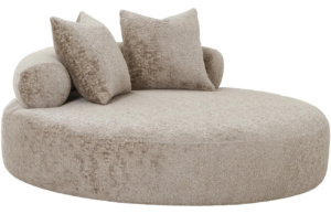 Nordic Living B&eacute;žov&aacute; čalouněn&aacute; leno&scaron;ka Karro 160 cm