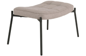 Nordic Living B&eacute;žov&aacute; čalouněn&aacute; podnožka Malone 61 x 41 cm
