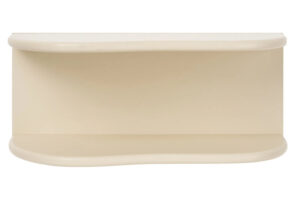 Nordic Living B&eacute;žov&aacute; n&aacute;stěnn&aacute; police Bokka 44 cm