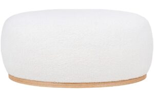 Nordic Living B&iacute;l&yacute; boucl&eacute; taburet Belfort 54