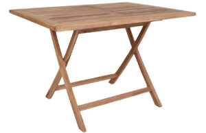 Nordic Living Dřevěn&yacute; př&iacute;rodn&iacute; j&iacute;deln&iacute; stůl Oviedo 120 cm