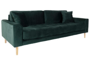 Nordic Living Sametov&aacute; pohovka Limo 210 cm