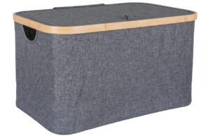 Nordic Living &Scaron;ed&yacute; l&aacute;tkov&yacute; &uacute;ložn&yacute; ko&scaron; Notem 45 x 30 cm