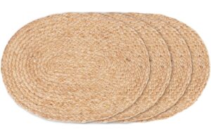 Nordic Living Set čtyř jutov&yacute;ch prost&iacute;r&aacute;n&iacute; Lorita