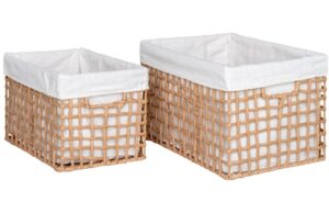 Nordic Living Set dvou př&iacute;rodn&iacute;ch &uacute;ložn&yacute;ch ko&scaron;ů Terema 20x30/ 25x35 cm