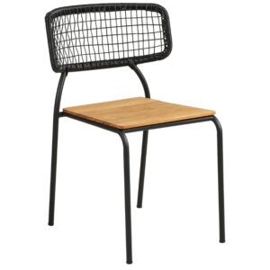 Nordic Living Teakov&aacute; zahradn&iacute; židle Neshla