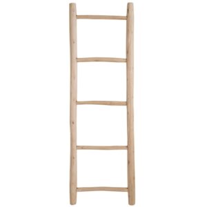 Nordic Living Teakov&yacute; dekorativn&iacute; žebř&iacute;k Kader 150 cm