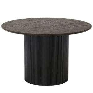 Nordic Living Tmavě hněd&yacute; j&iacute;deln&iacute; stůl Bonavista 120 cm