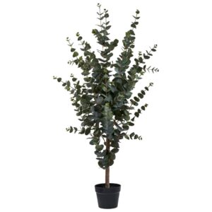 Nordic Living Uměl&aacute; květina Eucalipto 120 cm