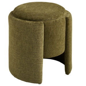 Nordic Living Zelen&yacute; taburet Walzdor 42 cm