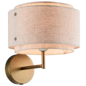 Nordlux B&eacute;žov&eacute; lněn&eacute; n&aacute;stěnn&eacute; světlo Takai