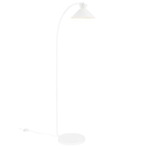 Nordlux B&iacute;l&aacute; kovov&aacute; stojac&iacute; lampa Dial 150 cm