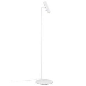 Nordlux B&iacute;l&aacute; kovov&aacute; stojac&iacute; lampa Mib 141 cm