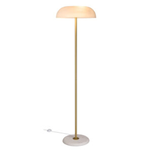 Nordlux B&iacute;l&aacute; stojac&iacute; lampa Glossy 143 cm
