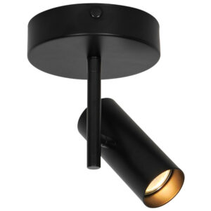Nordlux Čern&eacute; kovov&eacute; bodov&eacute; světlo Jerome