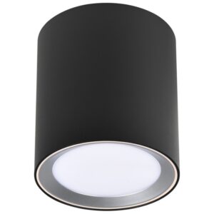 Nordlux Čern&eacute; kovov&eacute; stropn&iacute; LED světlo Landon Smart 12