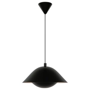 Nordlux Čern&eacute; kovov&eacute; z&aacute;věsn&eacute; světlo Freya 35 cm