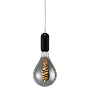 Nordlux Čern&eacute; kovov&eacute; z&aacute;věsn&eacute; světlo Notti mini