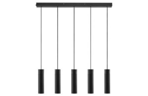 Nordlux Čern&eacute; kovov&eacute; z&aacute;věsn&eacute; světlo Tilo 80 cm