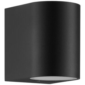 Nordlux Čern&eacute; venkovn&iacute; n&aacute;stěnn&eacute; světlo Dion Single