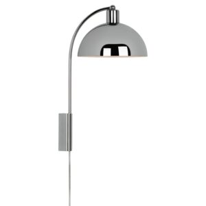 Nordlux Stř&iacute;brn&eacute; kovov&eacute; n&aacute;stěnn&eacute; světlo Ellen