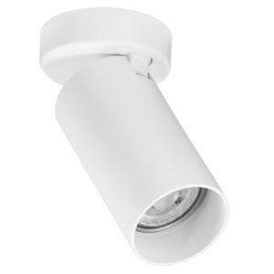 Nova Luce B&iacute;l&eacute; kovov&eacute; bodov&eacute; světlo Oso 7 cm