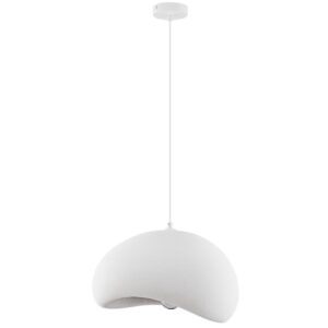 Nova Luce B&iacute;l&eacute; z&aacute;věsn&eacute; světlo Aere 40 cm