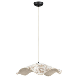 Nova Luce B&iacute;l&eacute; z&aacute;věsn&eacute; světlo Wabi 62 cm