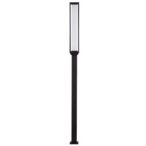 Nova Luce Čern&eacute; kovov&eacute; venkovn&iacute; sloupkov&eacute; LED světlo Solstice 220 cm