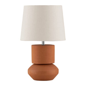 Nova Luce Hněd&aacute; keramick&aacute; stoln&iacute; lampa Izumi