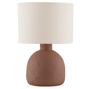 Nova Luce Hnědo-b&iacute;l&aacute; stoln&iacute; lampa Separe