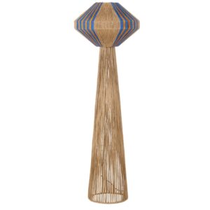 Nova Luce Modr&aacute; stojac&iacute; lampa Abby 152 cm