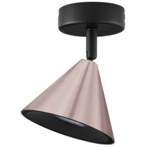 Nova Luce Mosazn&eacute; kovov&eacute; stropn&iacute; světlo Conico