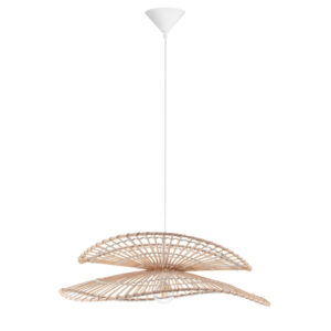 Nova Luce Ratanov&eacute; z&aacute;věsn&eacute; světlo Artic 60 cm