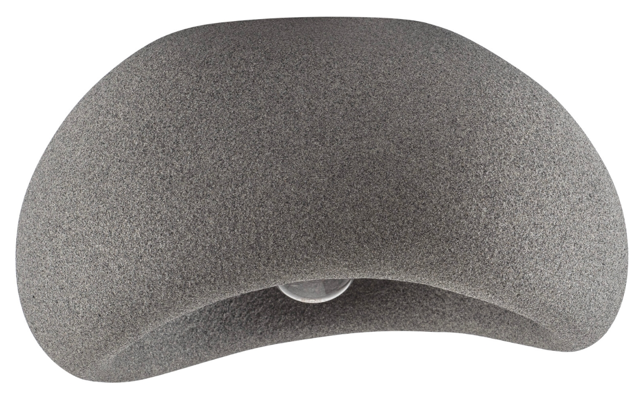 Nova Luce Šedé stropní světlo Aere 32 x 40 cm