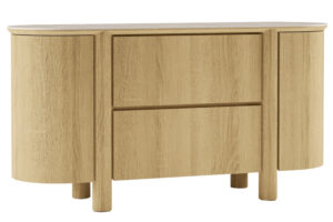 Nova Nook Dubov&aacute; komoda Cecile 160 x 48 cm