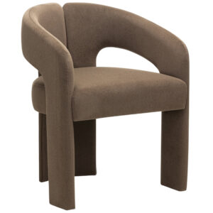 Nova Nook Hněd&aacute; j&iacute;deln&iacute; židle Joel