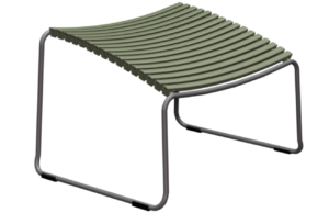 Olivově zelen&aacute; plastov&aacute; zahradn&iacute; podnožka HOUE Click